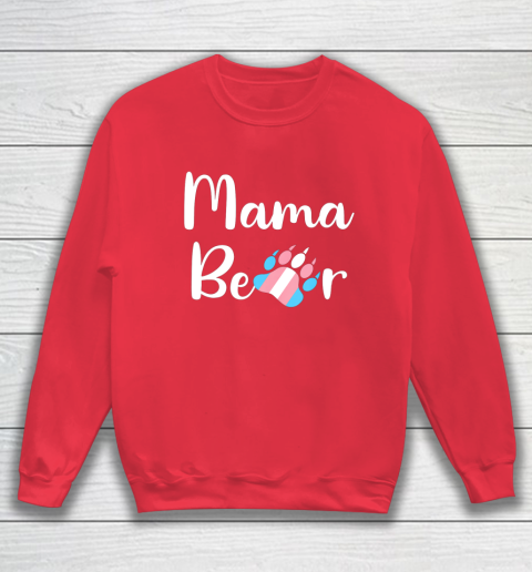 Mama Bear Transgender Mom T Shirt Trans Pride Gift Sweatshirt 7