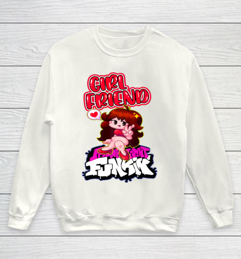 Graphic Friday Night Funkin Girlfriend Vaporwave For Fans Youth Sweatshirt
