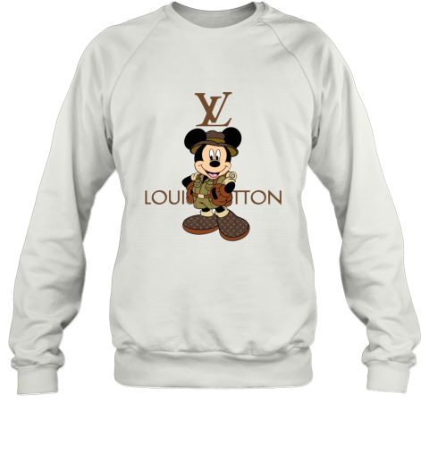 The Louis Vuitton Mickey Mouse Safari Sweatshirt Father Figure Clothing