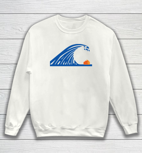 Blue Wave For Kamala Harris Trump Funny Sweatshirt