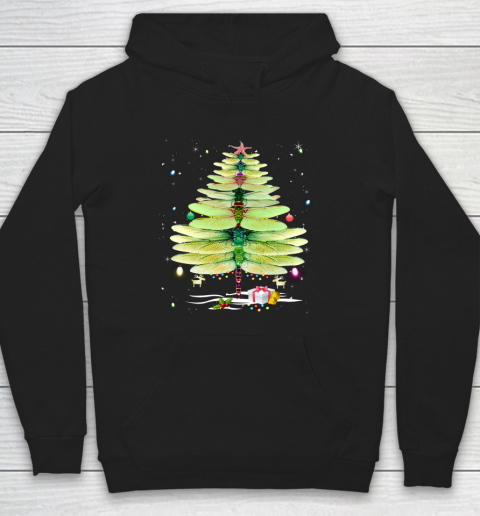 Dragonfly Christmas Tree Lover Gift Xmax Hoodie