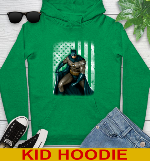 Philadelphia Eagles NFL Football Batman DC American Flag Shirt Youth Hoodie 9 Philadelphia Eagles NFL Football Batman DC American Flag Shirt Youth Hoodie - Image 9