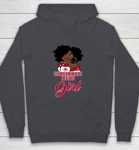 Cincinnati Reds Girl MLB Youth Hoodie 7
