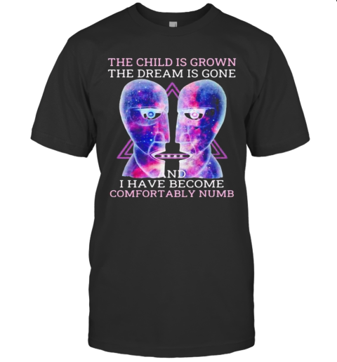 Pink Floyd Band The Child Is Grown The Dream Is Gone And I Have Become Comfortably Numb T-Shirt