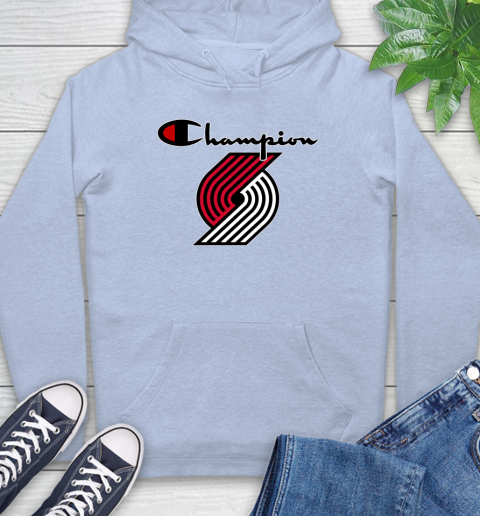 NBA Basketball Portland Trail Blazers Champion Shirt Hoodie 6