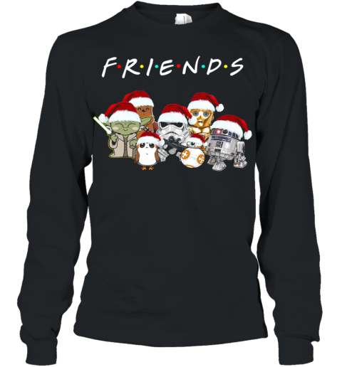 Friends Star Wars All Characters Christmas Youth Long Sleeve