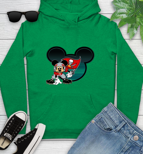 NFL Tampa Bay Buccaneers Mickey Mouse Disney Football T Shirt Youth Hoodie 7