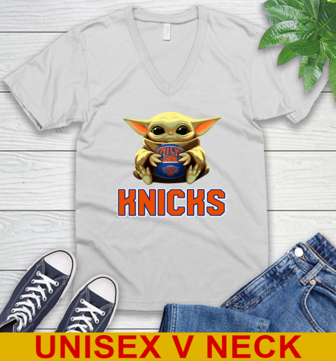 NBA Basketball New York Knicks Star Wars Baby Yoda Shirt 49