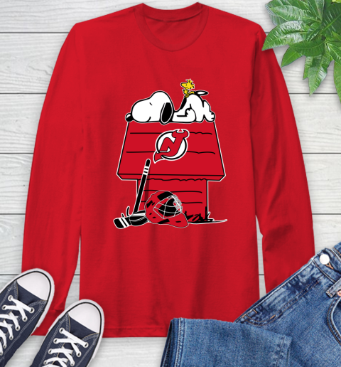 New York Islanders NHL Hockey Snoopy Woodstock The Peanuts Movie (2) Long Sleeve T-Shirt 10