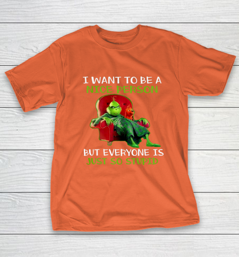 Tee Christmas Grinch Xmas Funny Quotes T Shirt Tee For Sports