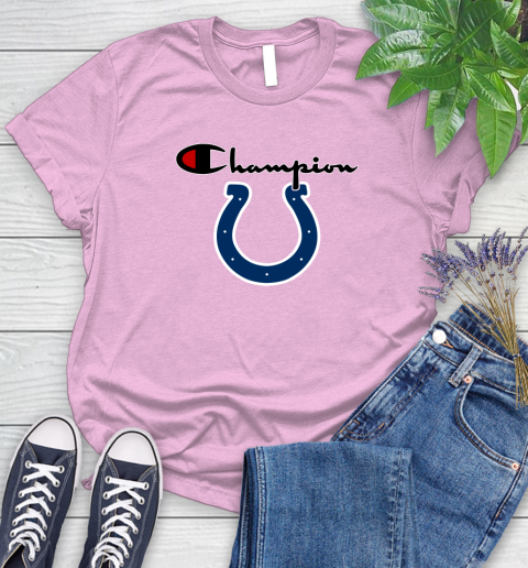 NFL Football Indianapolis Colts Champion Shirt Women's T-Shirt 8