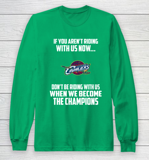 NBA Cleveland Cavaliers Basketball We Become The Champions Long Sleeve T-Shirt 4