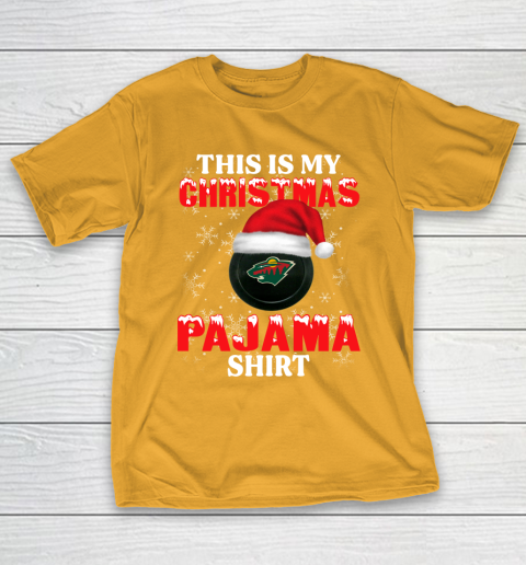 Minnesota Wild This Is My Christmas Pajama Shirt NHL T-Shirt 2