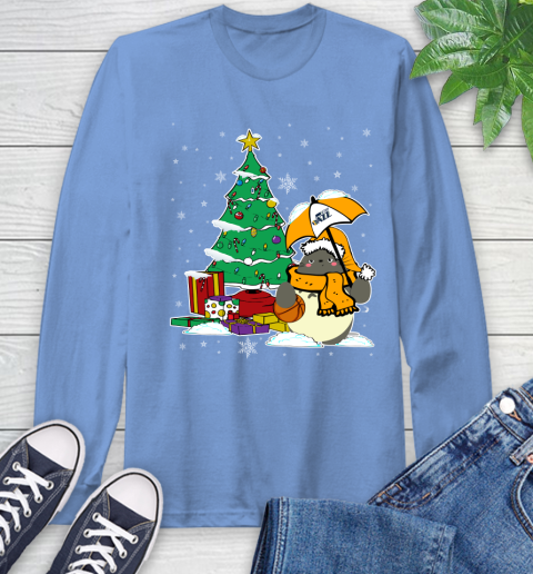 Utah Jazz NBA Basketball Cute Tonari No Totoro Christmas Sports Long Sleeve T-Shirt 12