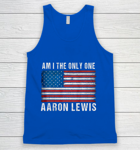 Am I The Only One Aaron Lewis Flag USA Tank Top 4