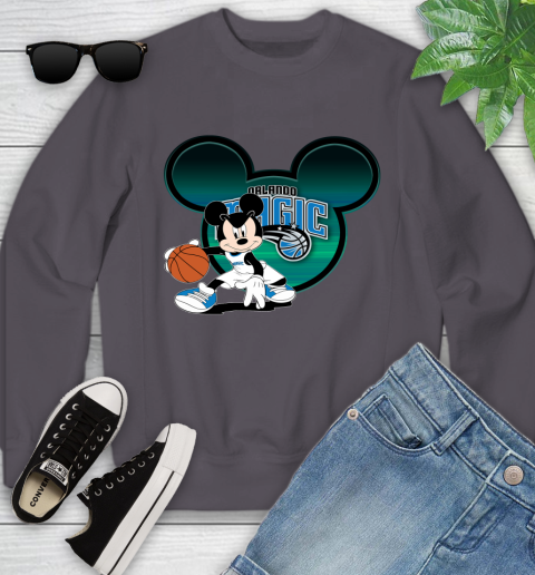 NBA Orlando Magic Mickey Mouse Disney Basketball Youth Sweatshirt 6