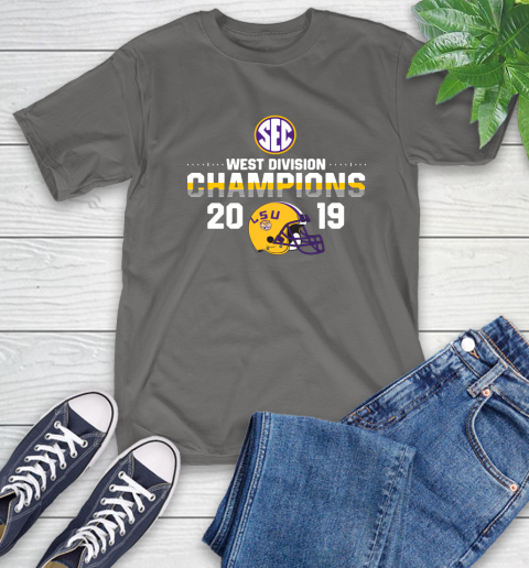 Awesome LSU Tigers West Division Champion 2019 Shirt 11
