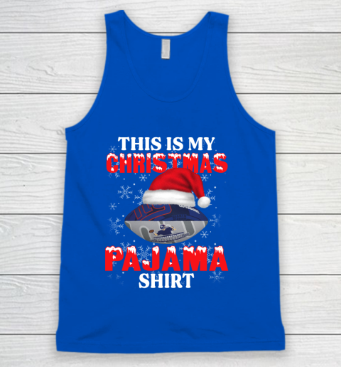 New York Giants This Is My Christmas Pajama Shirt NFL Tank Top 4