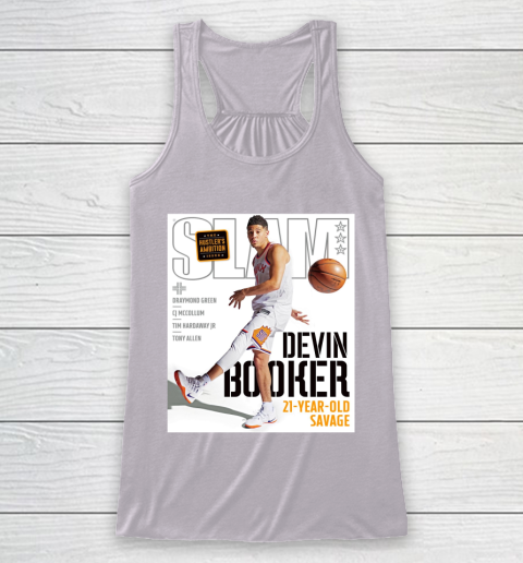Devin Booker Slam Magazine Cover Phoenix Suns Racerback Tank 3