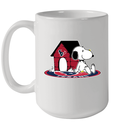 NFL Football Houston Texans Snoopy The Peanuts Movie Shirt Ceramic Mug 15oz