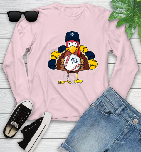 Tampa Bay Rays Turkey thanksgiving Youth Long Sleeve 10