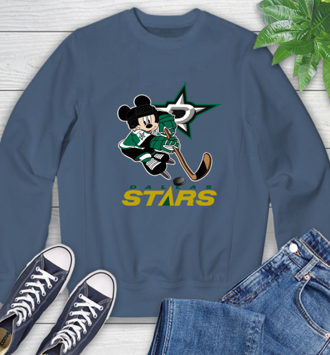 NHL Dallas Stars Mickey Mouse Disney Hockey T Shirt Sweatshirt 7