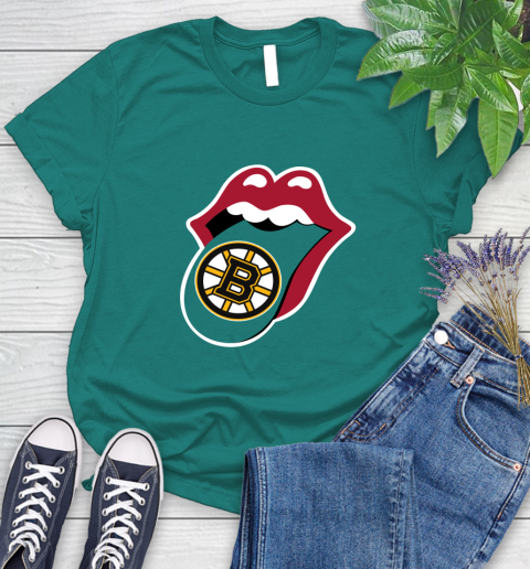 Boston Bruins NHL Hockey Lips I Root For My Team Adoring Fan 102