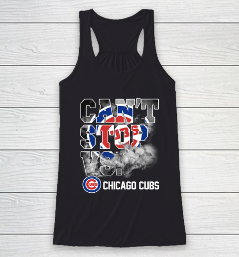 MLB Chicago Cubs Baseball Can't Stop Vs Chicago Cubs Racerback Tank
