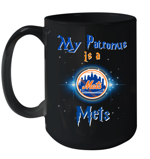 MLB Baseball Harry Potter My Patronus Is A New York Mets Ceramic Mug 15oz