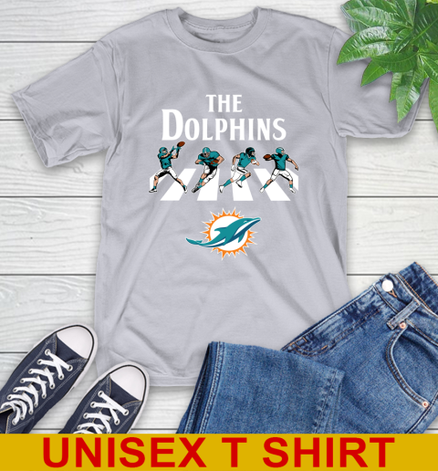 NFL Football Miami Dolphins The Beatles Rock Band Shirt T-Shirt 5