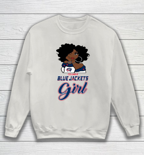 Columbus Blue Jackets Girl NHL Sweatshirt 10