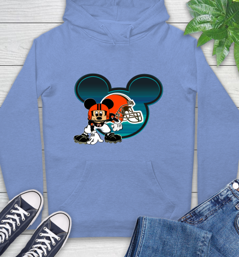 NFL Cleveland Browns Mickey Mouse Disney Football T Shirt Hoodie 11