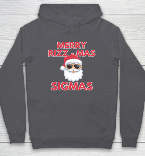 Merry Rizz Mas Sigmas Gen Alpha Middle School Christmas Hoodie 4