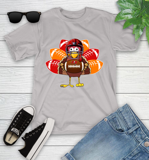 Tampa Bay Buccaneers Turkey Thanksgiving Day Youth T-Shirt 12