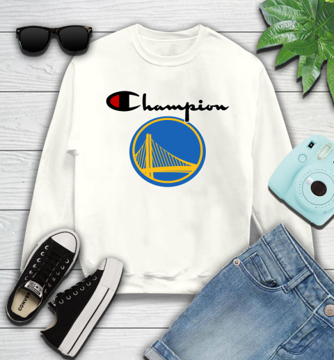 NBA Basketball Golden State Warriors Champion Shirt Youth Sweatshirt