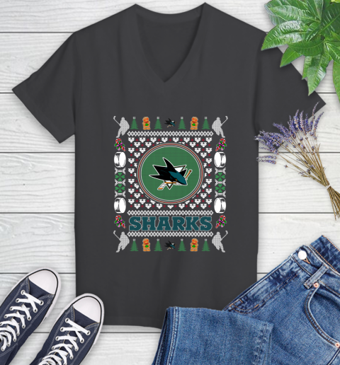 San Jose Sharks Merry Christmas NHL Hockey Loyal Fan Ugly Shirt 81