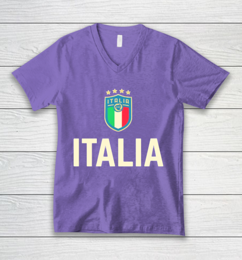 Italy Soccer Jersey 2020 2021 Euros Italia Football Team V-Neck T-Shirt 8