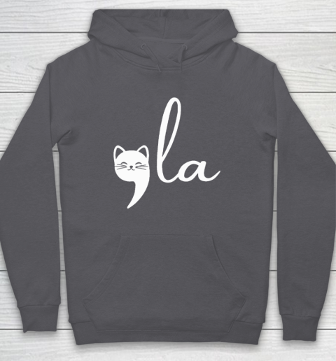 Cat Comma La Kamala Harris For President 2024 Election Hoodie 4