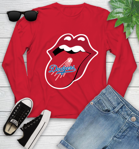 Los Angeles Dodgers MLB Baseball Lips I Root For My Team Adoring Fan 135