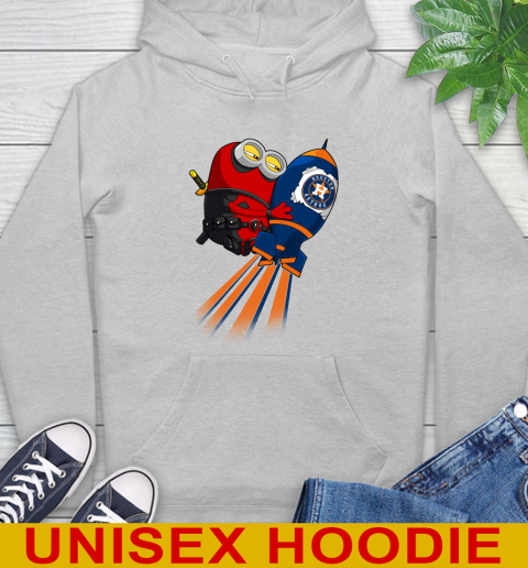 MLB Baseball Houston Astros Deadpool Minion Marvel Shirt Hoodie 6