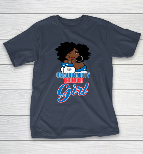 Oklahoma City Thunder Girl NBA T-Shirt 4