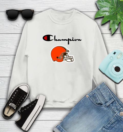 NFL Football Cleveland Browns Champion Shirt Sweatshirt 3