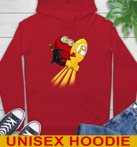 MLB Baseball Pittsburgh Pirates Deadpool Minion Marvel Shirt Hoodie 10