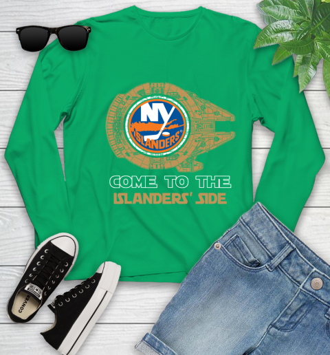 NHL Come To The New York Islanders Wars Hockey Sports Youth Long Sleeve 7