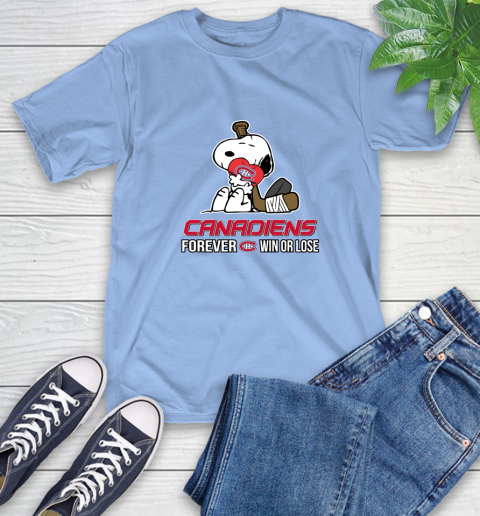 NHL The Peanuts Movie Snoopy Forever Win Or Lose Hockey Montreal Canadiens 11