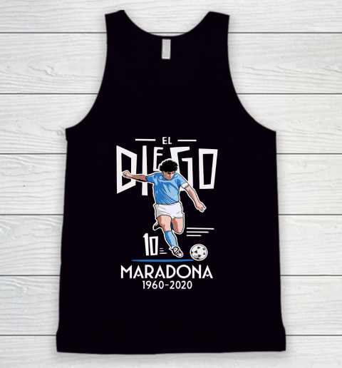 Maradona 1960  2020 El Diego 10 Tank Top