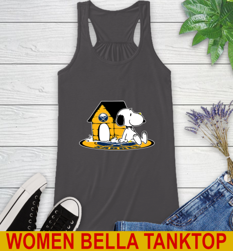 NHL Hockey Buffalo Sabres Snoopy The Peanuts Movie Shirt Racerback Tank 12