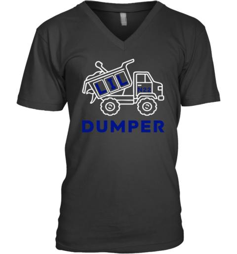 Lil Dumper Truck N22 Premium V-Neck T-Shirt