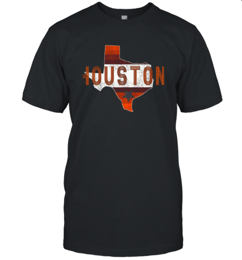 New Houston Retro Baseball Shirt  Vintage Houston Baseball Unisex Jersey Tee