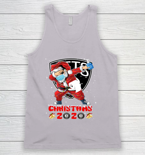 Brooklyn Nets Funny Santa Claus Dabbing Christmas 2020 NBA Tank Top 3